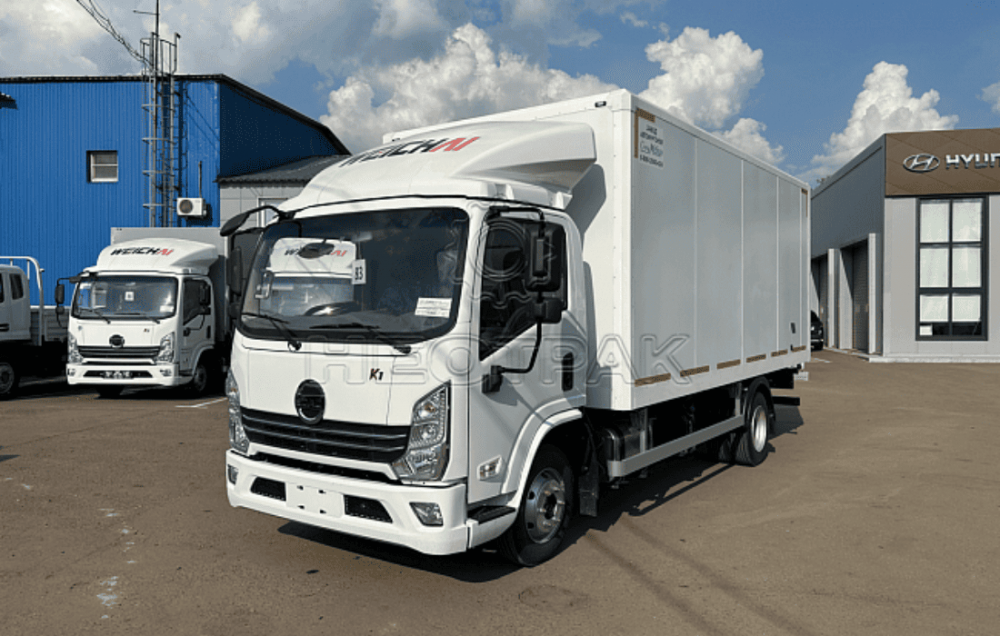 Фургон изотермический АМЗ  на базе шасси SDAC K7.5 (4200)