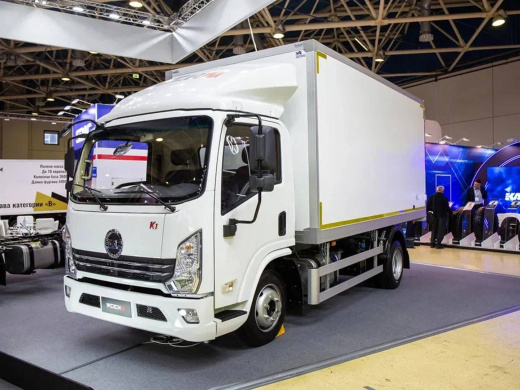 Фургон изотермический  РУС-ВЭН на базе шасси SDAC K7.5 (3300)